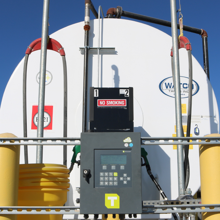 FMS tank monitoring system